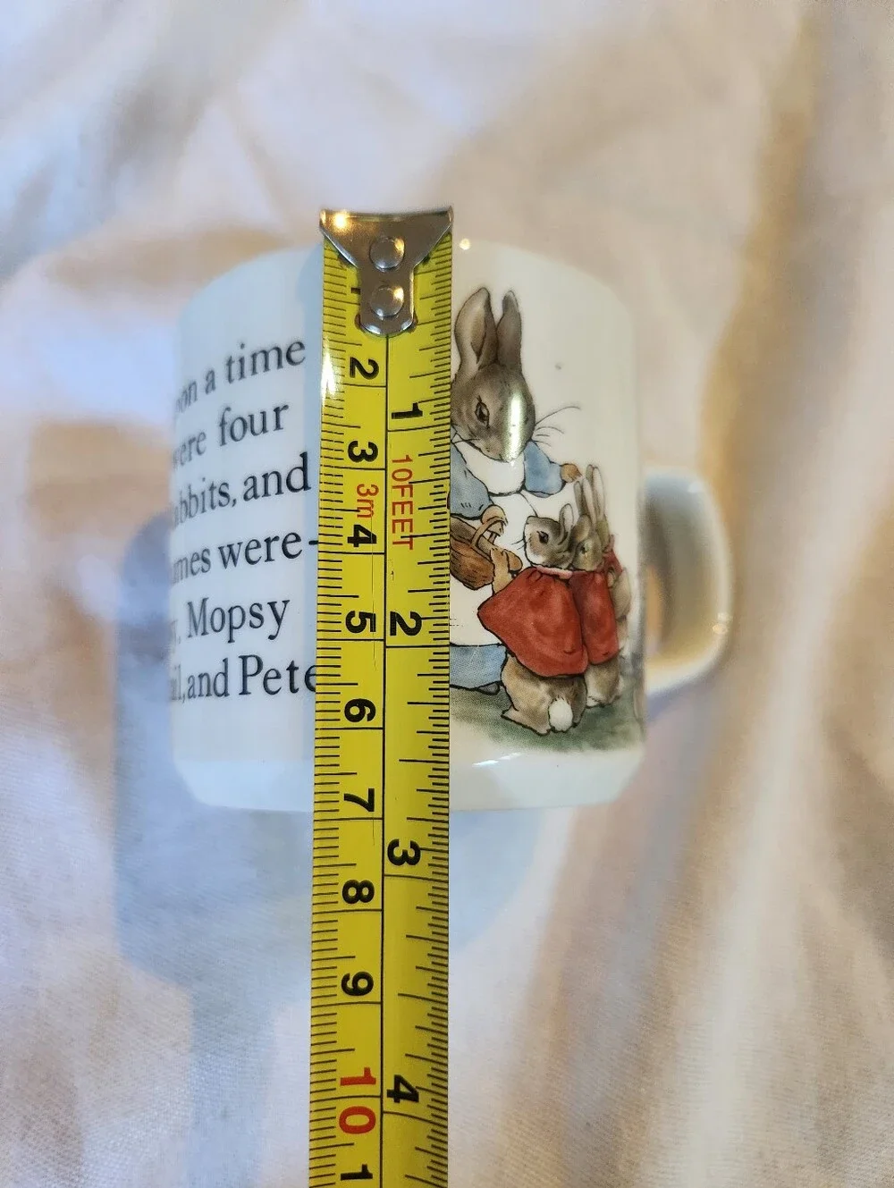 Wedgwood Peter Rabbit Child’s Mug Beatrix Potter England Nursery Cup
